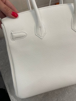 Сумка женская Birkin, 30, GHW Hermes Артикул BMS-133526. Вид 7