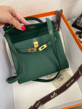 Сумка женская  Kelly ,25, GHW Hermes Артикул BMS-133627. Вид 4
