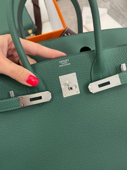 Сумка женская  Birkin 30, Togo, PHW Hermes Артикул BMS-133628. Вид 8