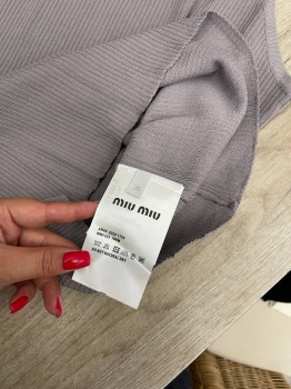 Майка Miu Miu Артикул BMS-133776. Вид 2