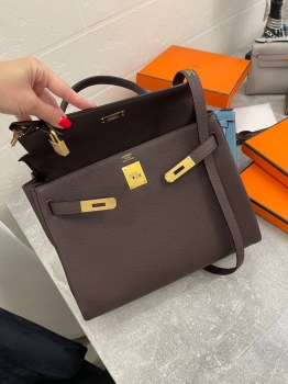 Сумка женская Kelly, 32 GHW Hermes Артикул BMS-133908. Вид 6