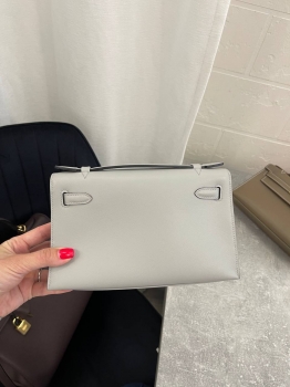 Сумка женская   Kelly Pochette  Swift Leather Hermes Артикул BMS-133909. Вид 2