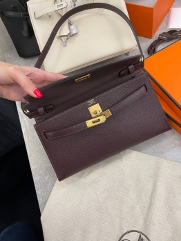 Сумка женская Kelly Elan  Chevre Leather Hermes Артикул BMS-133937. Вид 4