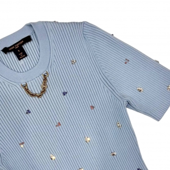 Футболка  Louis Vuitton Артикул BMS-133955. Вид 3