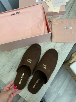 Мюли  Miu Miu Артикул BMS-134080. Вид 4