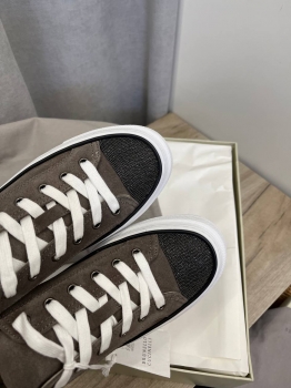 Кеды женские Brunello Cucinelli Артикул BMS-134092. Вид 3
