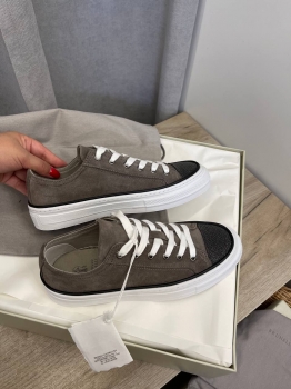 Кеды женские Brunello Cucinelli Артикул BMS-134092. Вид 6