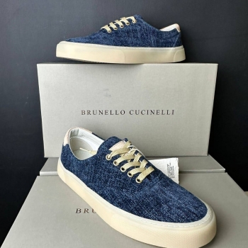 Кеды мужские Brunello Cucinelli Артикул BMS-134122. Вид 3