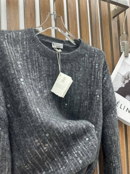 Свитер женский  Brunello Cucinelli Артикул BMS-134190. Вид 2