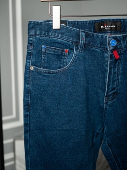 Джинсы Kiton Артикул BMS-134217. Вид 3