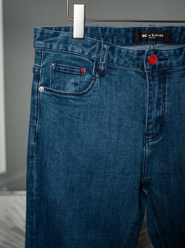 Джинсы Kiton Артикул BMS-134216. Вид 3