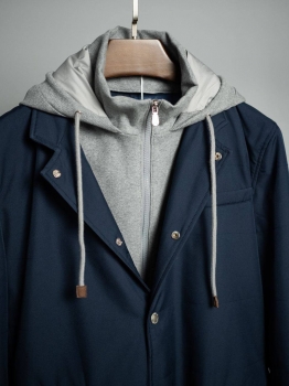 Куртка с подстежкой Brunello Cucinelli Артикул BMS-134252. Вид 2