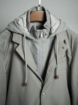 Куртка с подстежкой Brunello Cucinelli Артикул BMS-134253. Вид 3