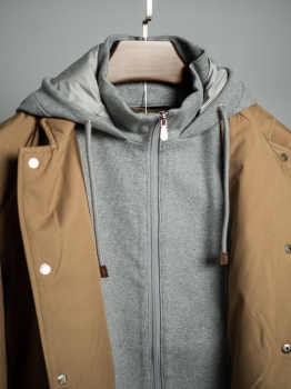 Куртка с подстежкой Brunello Cucinelli Артикул BMS-134251. Вид 4