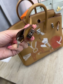 Сумка женская  Birkin 25 Hermes Артикул BMS-134286. Вид 6