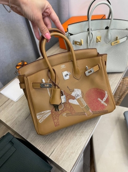 Сумка женская  Birkin 25 Hermes Артикул BMS-134286. Вид 7