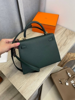 Сумка женская Kelly, 25, PHW Epsom leather Hermes Артикул BMS-134285. Вид 2