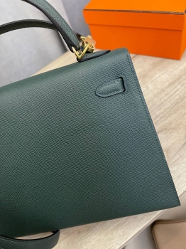 Сумка женская Kelly, 25, PHW Epsom leather Hermes Артикул BMS-134285. Вид 4