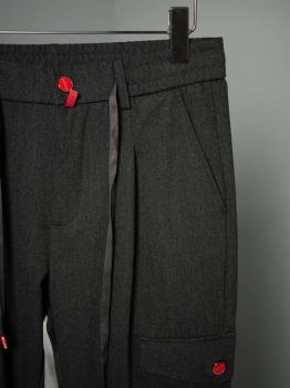 Брюки  Kiton Артикул BMS-134291. Вид 3