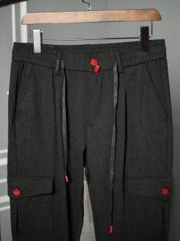 Брюки  Kiton Артикул BMS-134291. Вид 4