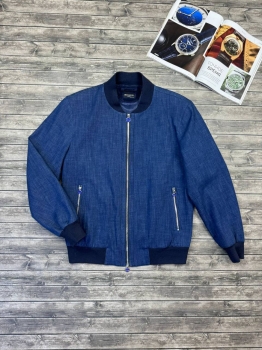Джинсовая куртка  Kiton Артикул BMS-134346. Вид 1