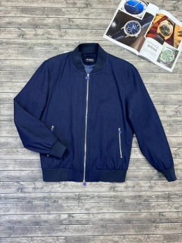 Джинсовая куртка  Kiton Артикул BMS-134344. Вид 1