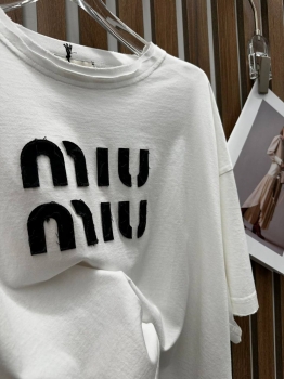 Футболка Miu Miu Артикул BMS-134350. Вид 2