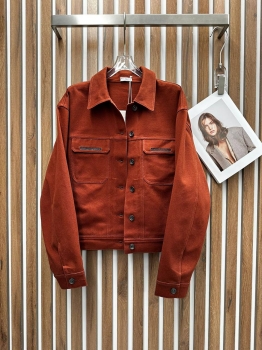 Джинсовая куртка Brunello Cucinelli Артикул BMS-134352. Вид 1