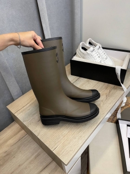 Резиновые сапоги  Chanel Артикул BMS-134373. Вид 1