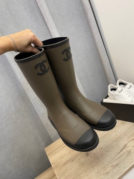 Резиновые сапоги  Chanel Артикул BMS-134373. Вид 2