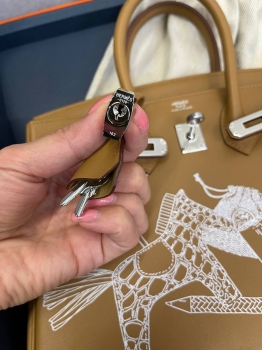 Сумка женская Birkin 25 Hermes Артикул BMS-134685. Вид 2