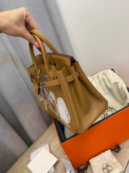 Сумка женская Birkin 25 Hermes Артикул BMS-134685. Вид 7