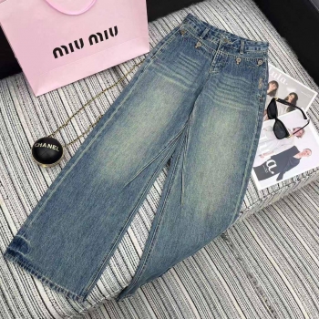 Джинсы Miu Miu Артикул BMS-134695. Вид 1