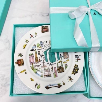 Набор из 2-х тарелок  Tiffany&Co Артикул BMS-134942. Вид 2