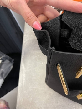 Сумка женская Birkin, 30, Fjord leather Hermes Артикул BMS-135000. Вид 5