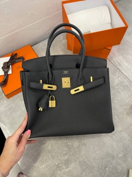 Сумка женская Birkin, 30, Fjord leather Hermes Артикул BMS-135000. Вид 6