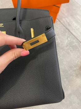 Сумка женская Birkin, 30, Fjord leather Hermes Артикул BMS-135000. Вид 7
