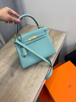 Сумка женская Kelly 25, GHW Togo Hermes Артикул BMS-135001. Вид 1