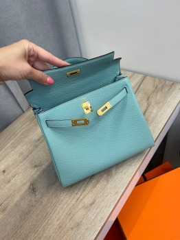 Сумка женская Kelly 25, GHW Togo Hermes Артикул BMS-135001. Вид 3