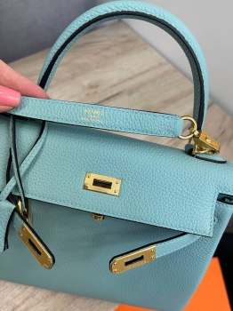 Сумка женская Kelly 25, GHW Togo Hermes Артикул BMS-135001. Вид 5
