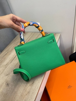 Сумка женская  Kelly, 25, PHW Togo leather Hermes Артикул BMS-135003. Вид 5