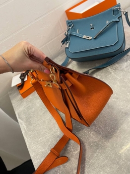 Сумка женская Jypsiere 28 cm, PHW Clemence leather Hermes Артикул BMS-135008. Вид 3