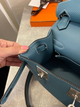 Сумка женская Jypsiere 28 cm, PHW Clemence leather Hermes Артикул BMS-135009. Вид 5