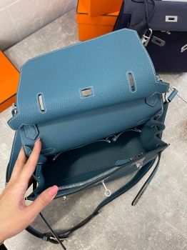 Сумка женская Jypsiere 28 cm, PHW Clemence leather Hermes Артикул BMS-135009. Вид 6