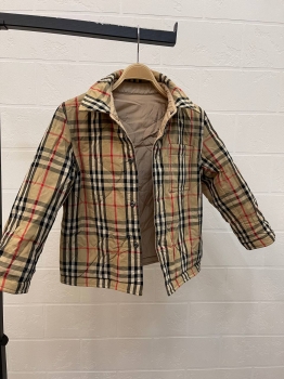 Двухсторонняя ветровка Burberry Артикул BMS-135092. Вид 5