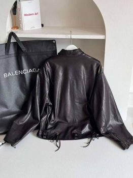 Кожаная куртка Balenciaga Артикул BMS-135154. Вид 2
