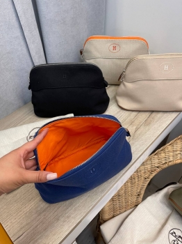 Хлопковая косметичка Bolide  Hermes Артикул BMS-135307. Вид 2