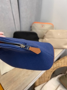 Хлопковая косметичка Bolide  Hermes Артикул BMS-135307. Вид 4