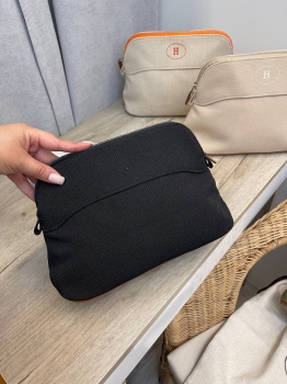 Хлопковая косметичка Bolide  Hermes Артикул BMS-135304. Вид 3
