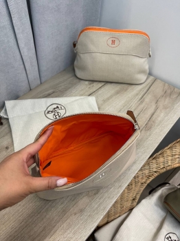 Хлопковая косметичка Bolide  Hermes Артикул BMS-135306. Вид 4